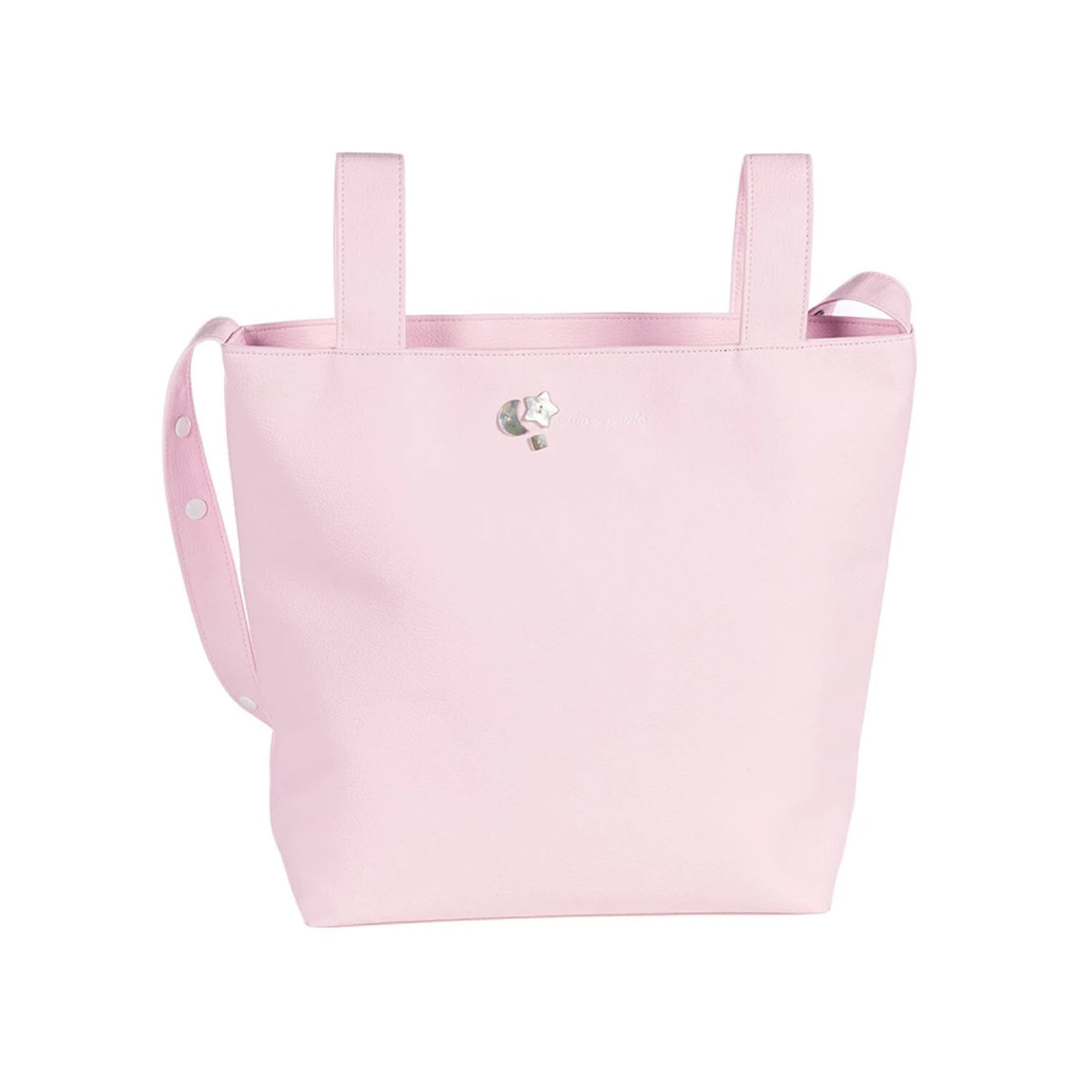 Pasito A Pasito Pushchair Bag Elodie Pink Faux Leather